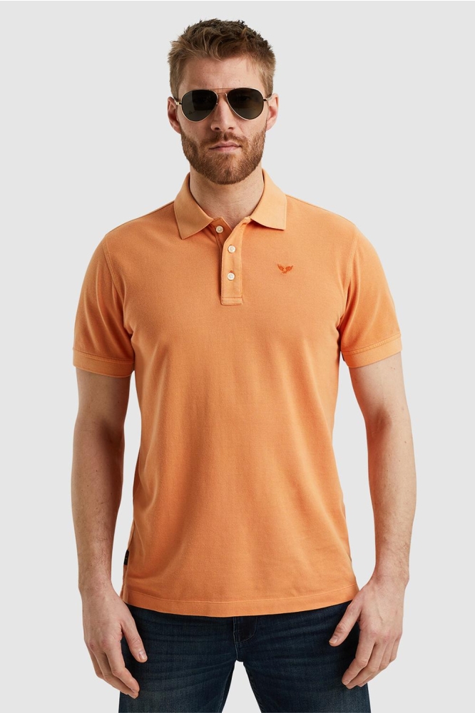 POLO WITH GARMENT DYE WASH PPSS2404852 2023
